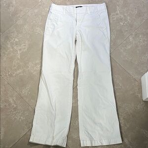 GAP White Ankle & Cropped Pants